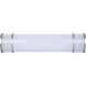 Madison LED 24.75 inch Brushed Nickel Vanity Light Wall Light
