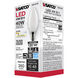 Lumos LED Candelabra Candelabra 4.00 watt 3000K LED Filament