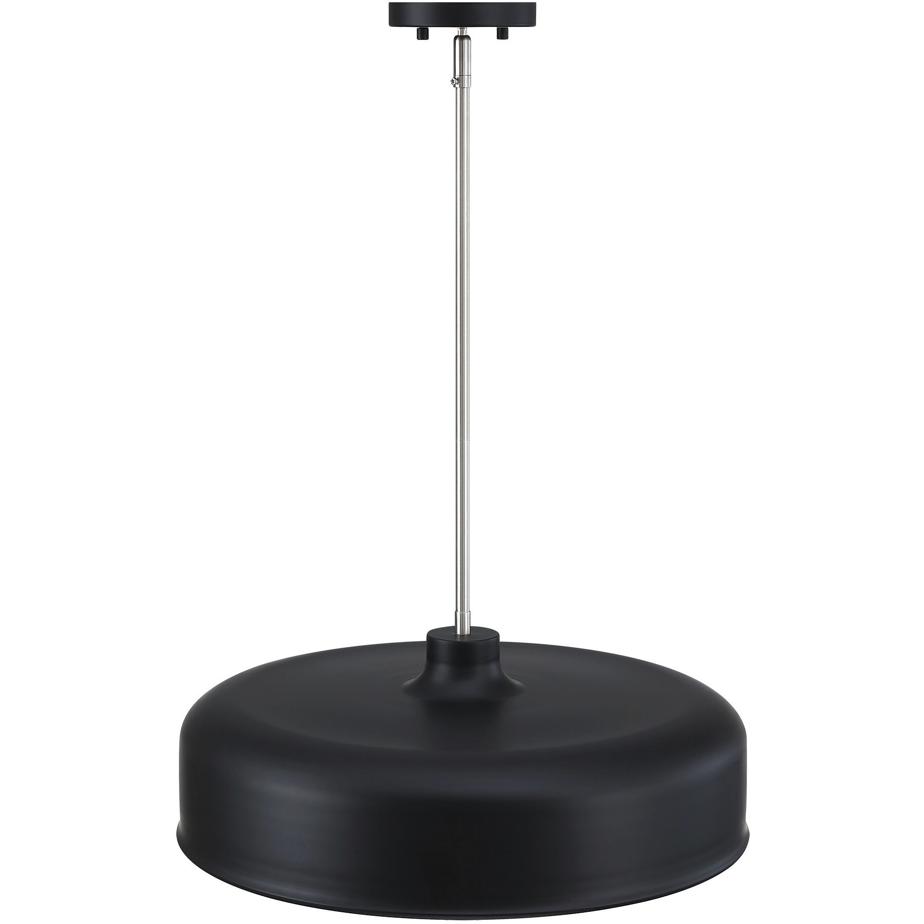 Forbidden Springs LED 20 inch Matte Black Down Pendant Ceiling Light