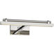 Sean Lavin Kal 11 watt 12 inch Polished Nickel Picture Light Wall Light