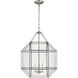 Suzanne Kasler Morrison 3 Light 18.5 inch Brushed Nickel Pendant Ceiling Light