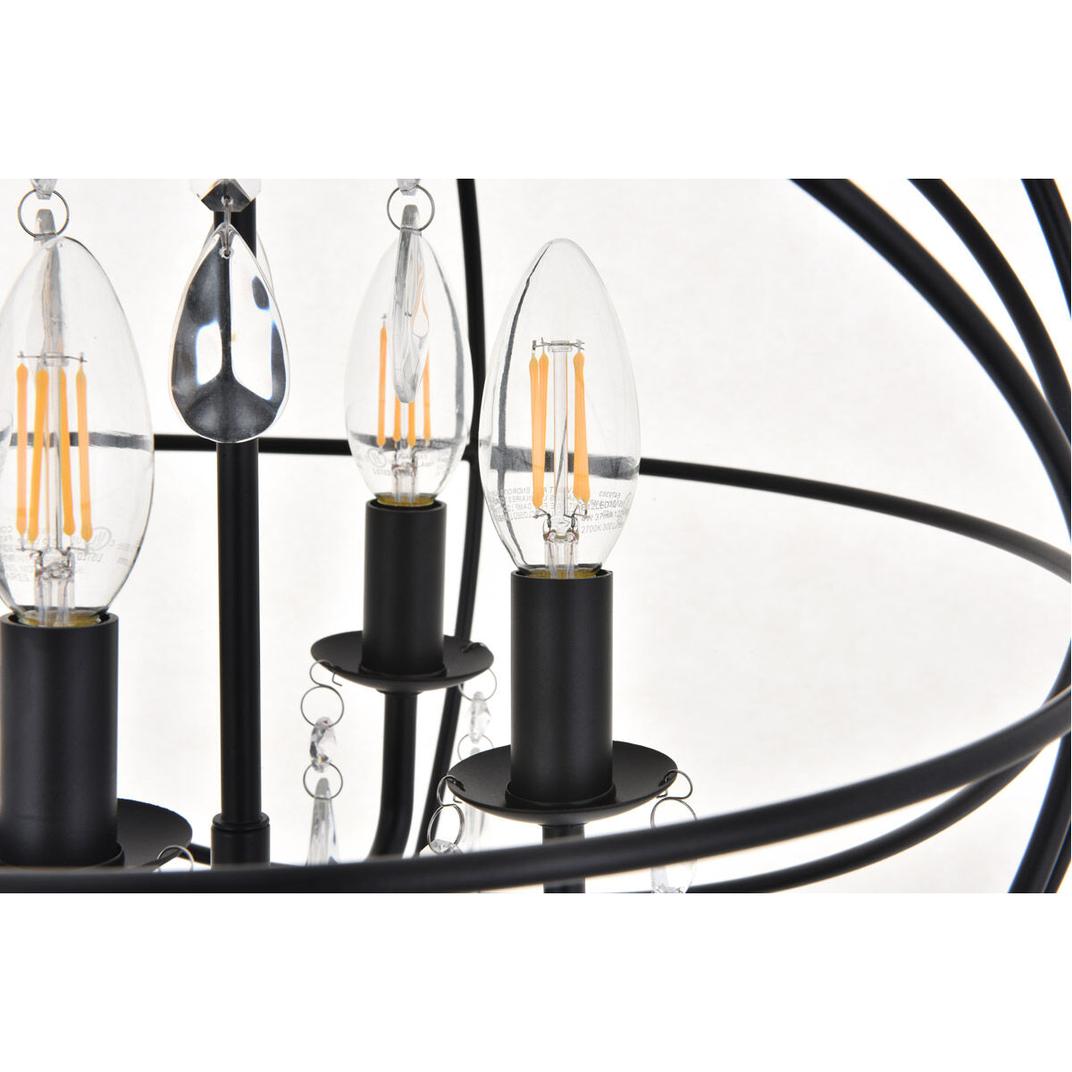 Wallace 4 Light 16 inch Matte Black Pendant Ceiling Light