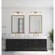 Quillan 4 Light 33.62 inch Gold Ombre Bathroom Vanity Light Wall Light