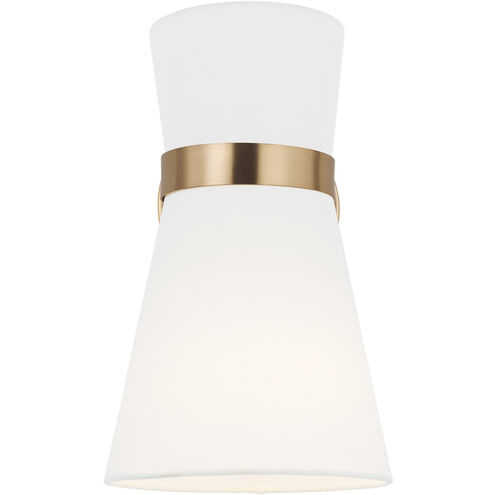 AERIN Clark 1 Light 7 inch Satin Brass Wall Bath Fixture Wall Light