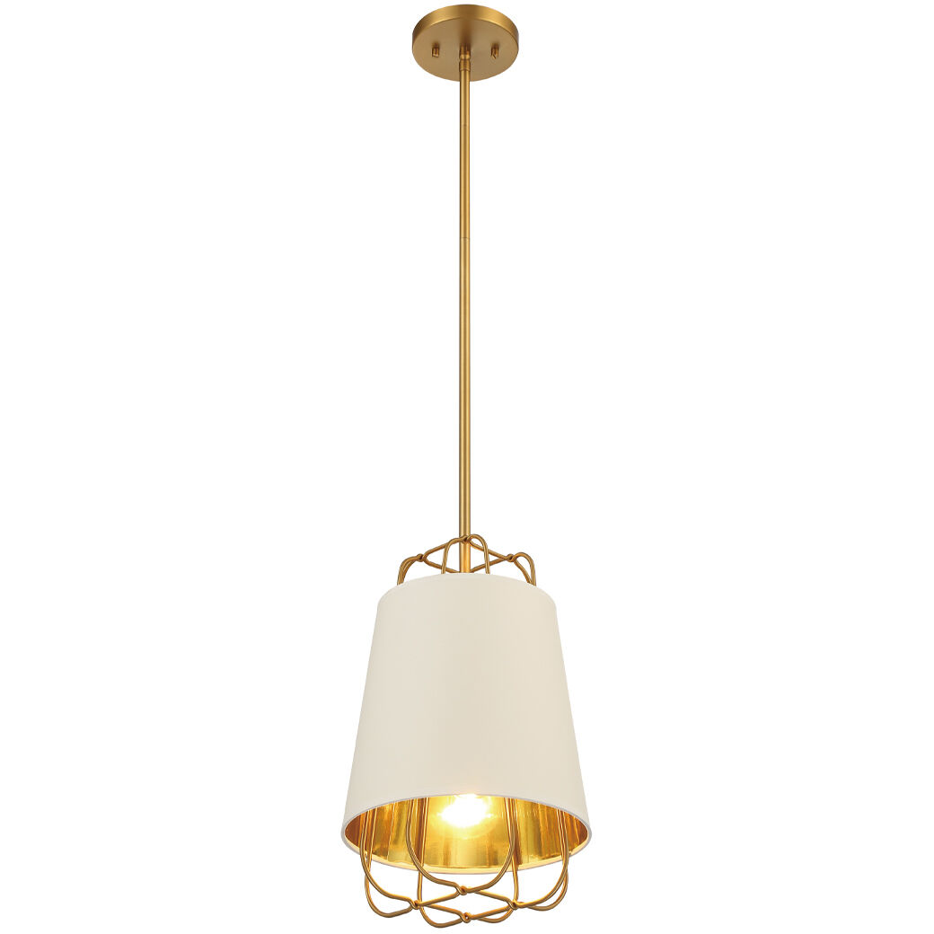 Tura 3 Light 16 inch Brass Pendant Ceiling Light