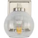 Elliott 1 Light 7.25 inch Pewter Vanity Light Wall Light in Alabaster