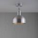 Forked LED 9.84 inch Steel Flush Mount Ceiling Light