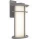 Province 1 Light 15.4 inch Coastal Burnished Steel Outdoor Sconce, Large