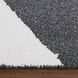 Kali 90 X 63 inch Black/White/Grey Rug in 5 x 7