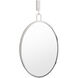 Stopwatch 33.25 X 22.25 inch Polished Nickel Powder Room Wall Mirror, Varaluz Casa