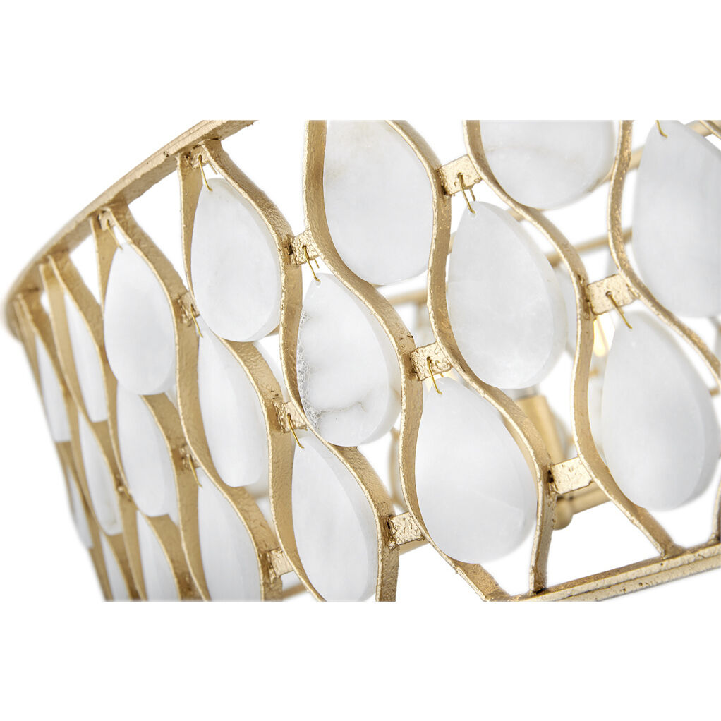 Estie 8 Light 38 inch Piastra Gold Interior Hanging Ceiling Light