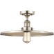 Franklin Restoration Appalachian LED 16 inch Brushed Satin Nickel Semi-Flush Mount Ceiling Light