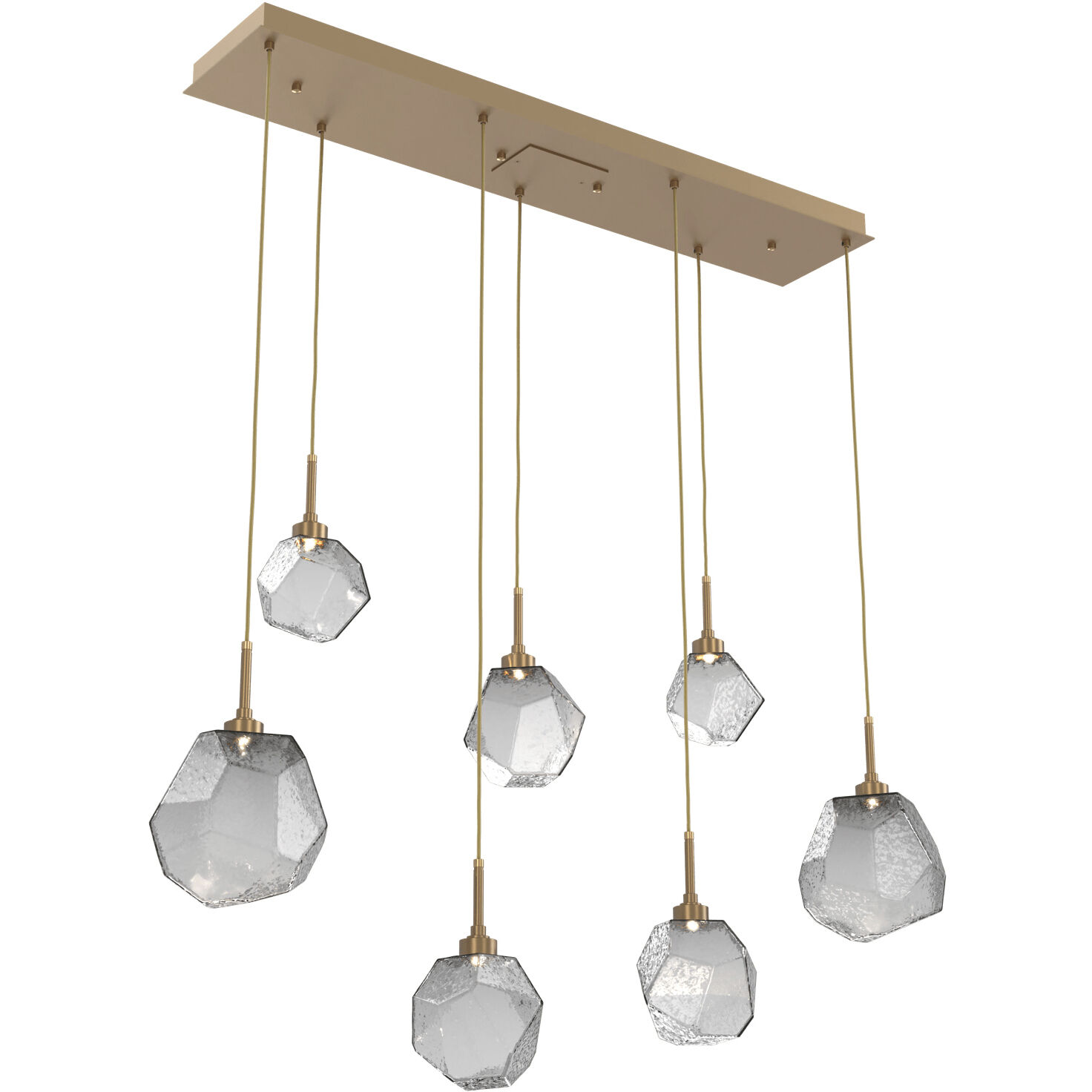 Multi light linear pendant deals