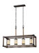 Dunning Linear Chandelier Ceiling Light