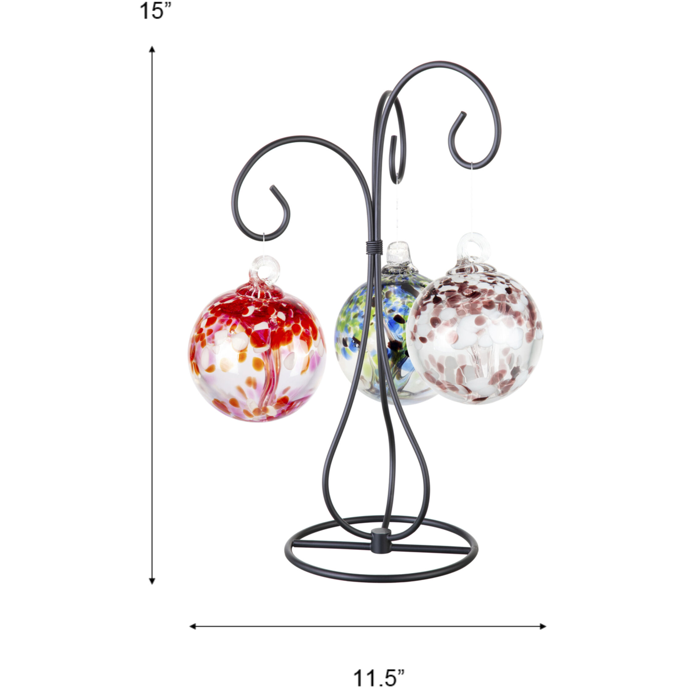 Tree Of Life Multi-color Art Glass Orb