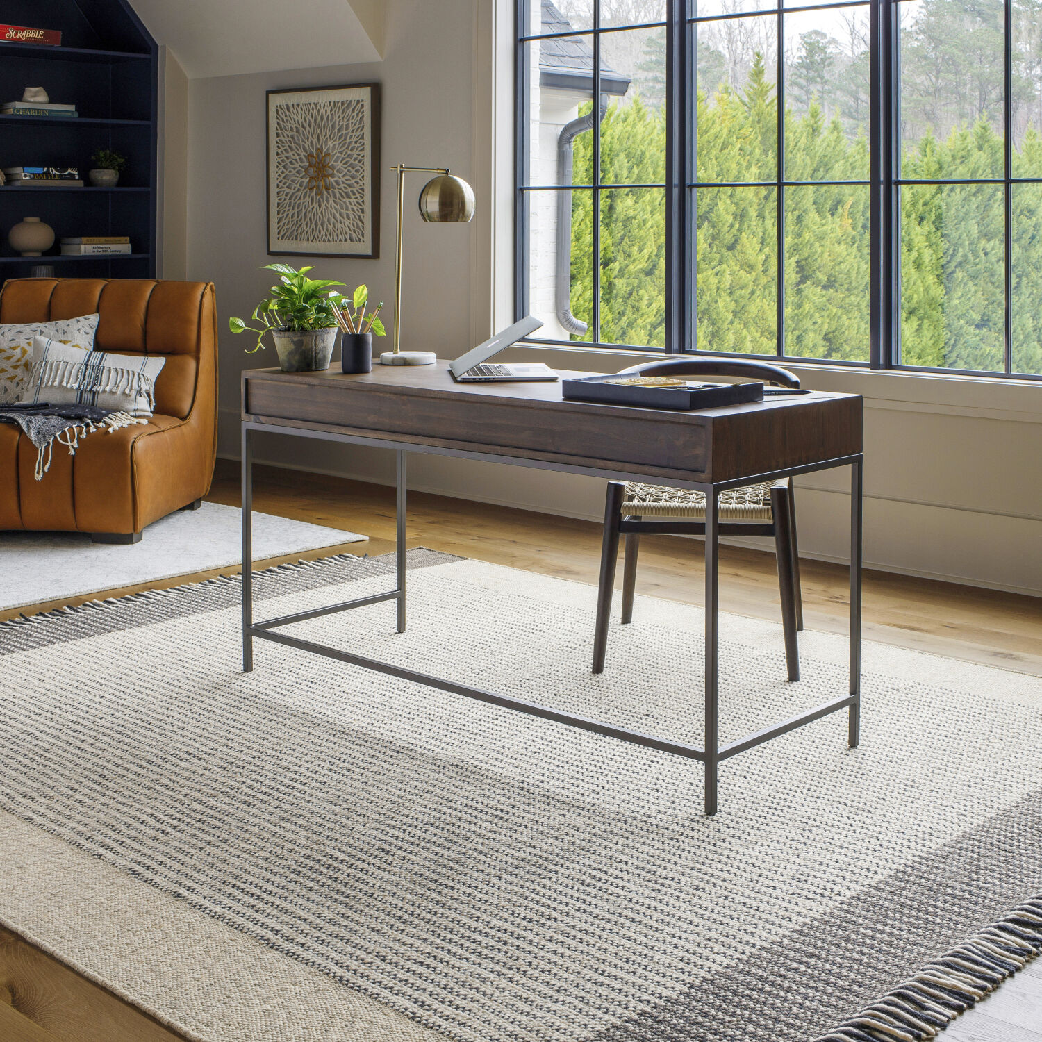Reliance 120 X 96 inch Charcoal Rug in 8 x 10, Rectangle