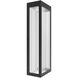 Avenue Outdoor LED 18 inch Black Outdoor Wall Mount