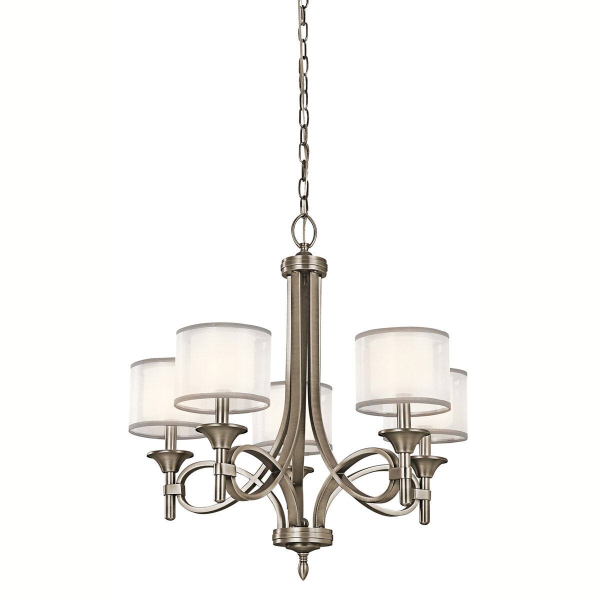 Pewter chandelier shop