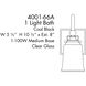 Antonia 1 Light 5.5 inch Coal Black Bath Vanity Light Wall Light