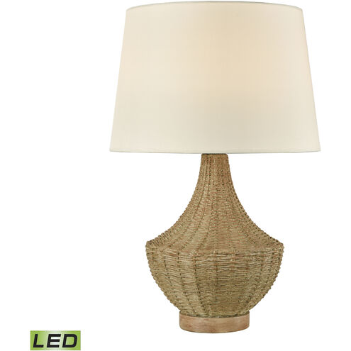 Rafiq 22 inch 9 watt Natural Outdoor Table Lamp