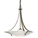 Antasia 1 Light 21.7 inch Soft Gold Pendant Ceiling Light in Opal