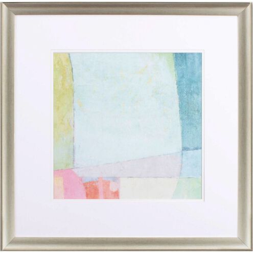 Abstract Collection Pink Framed Art