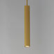 Reeds LED 2.25 inch Gold Single Pendant Ceiling Light
