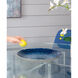 Anita 15.9 X 15.9 inch Blue Charger