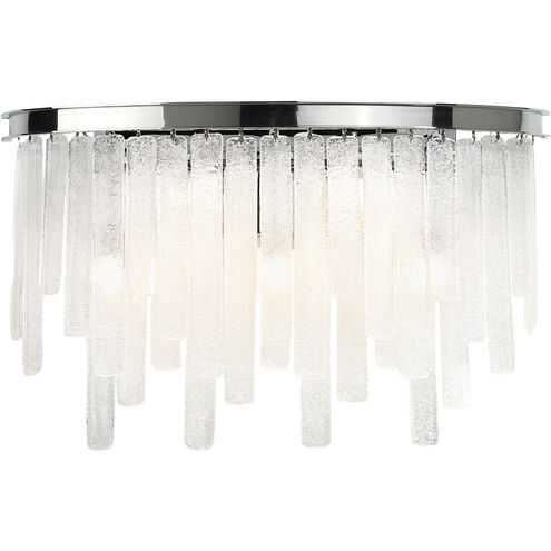 Candice 5 Light 22 inch Chrome Vanity Light Wall Light