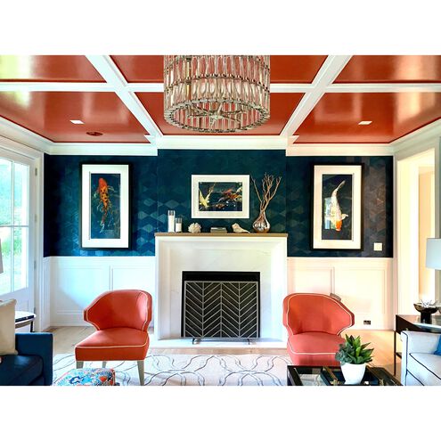 Elliot 6 Light 22.5 inch Polished Nickel Chandelier Ceiling Light