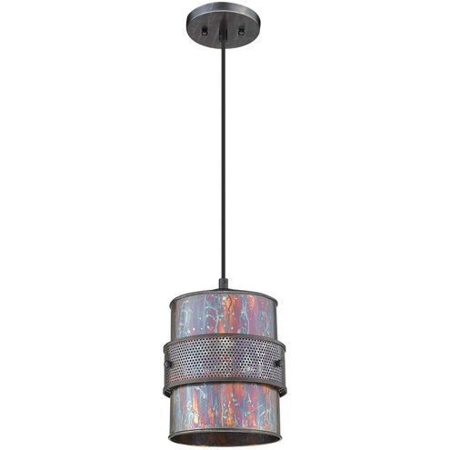 Ryker 1 Light 8 inch Bronze Patina Pendant Ceiling Light