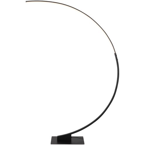 Cortina 74.25 inch 25 watt Matte Black Floor Lamp Portable Light