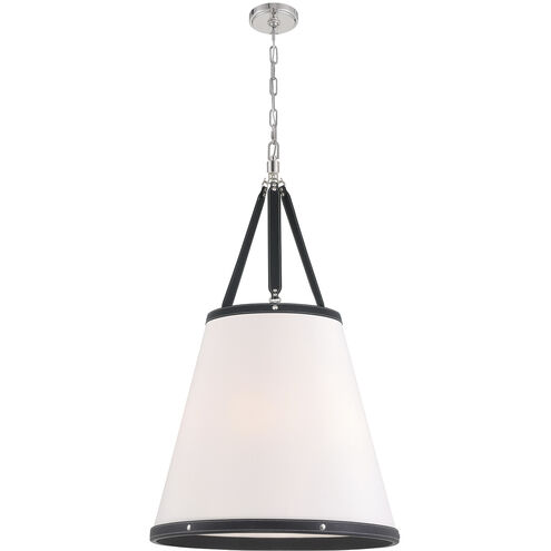 Callahan 6 Light 21 inch Polished Nickel Pendant Ceiling Light