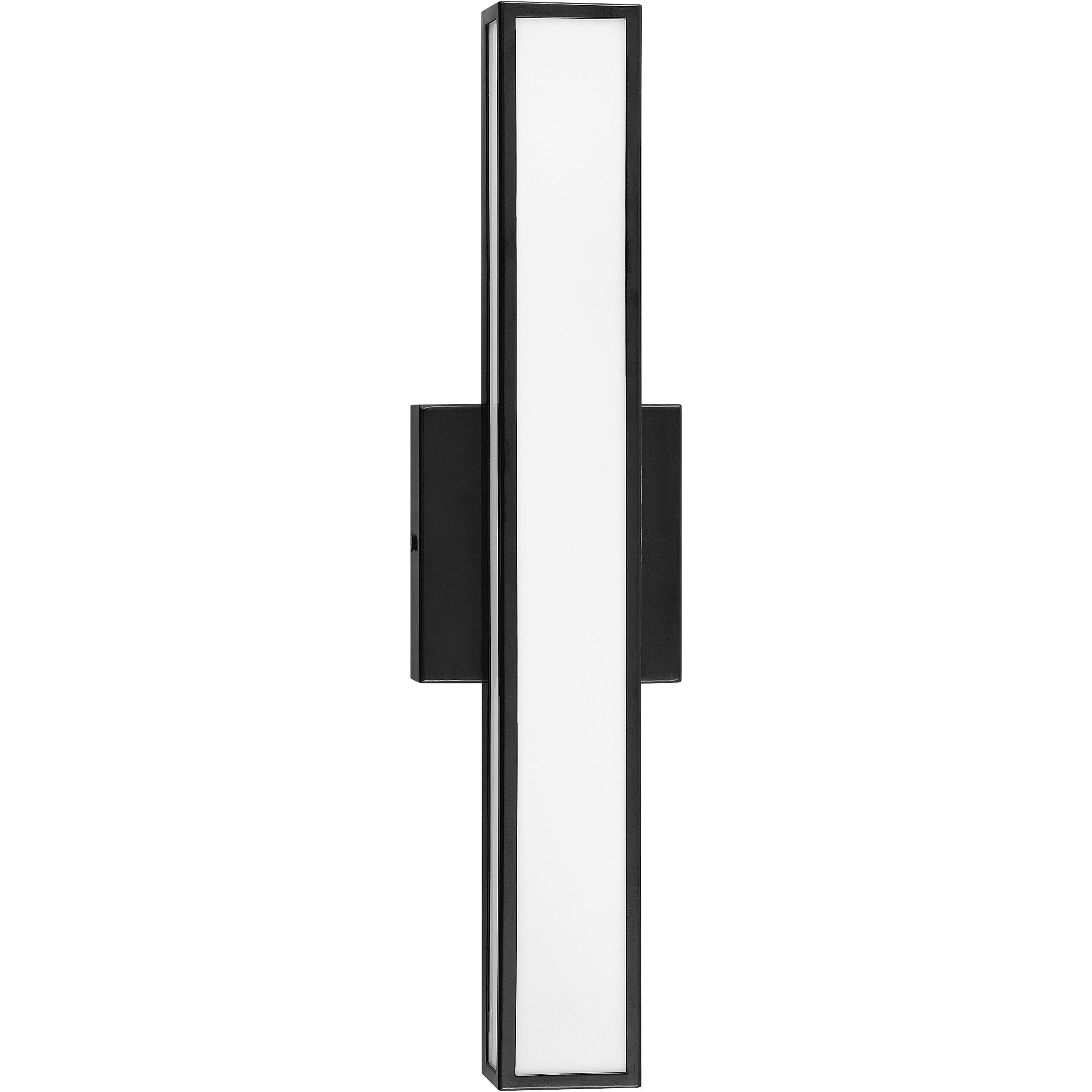 Alto LED 18 inch Black Vanity Light Wall Light, Vertical