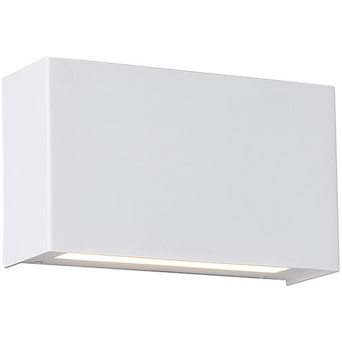 Blok Wall Sconce Wall Light in 3500K, White, dweLED