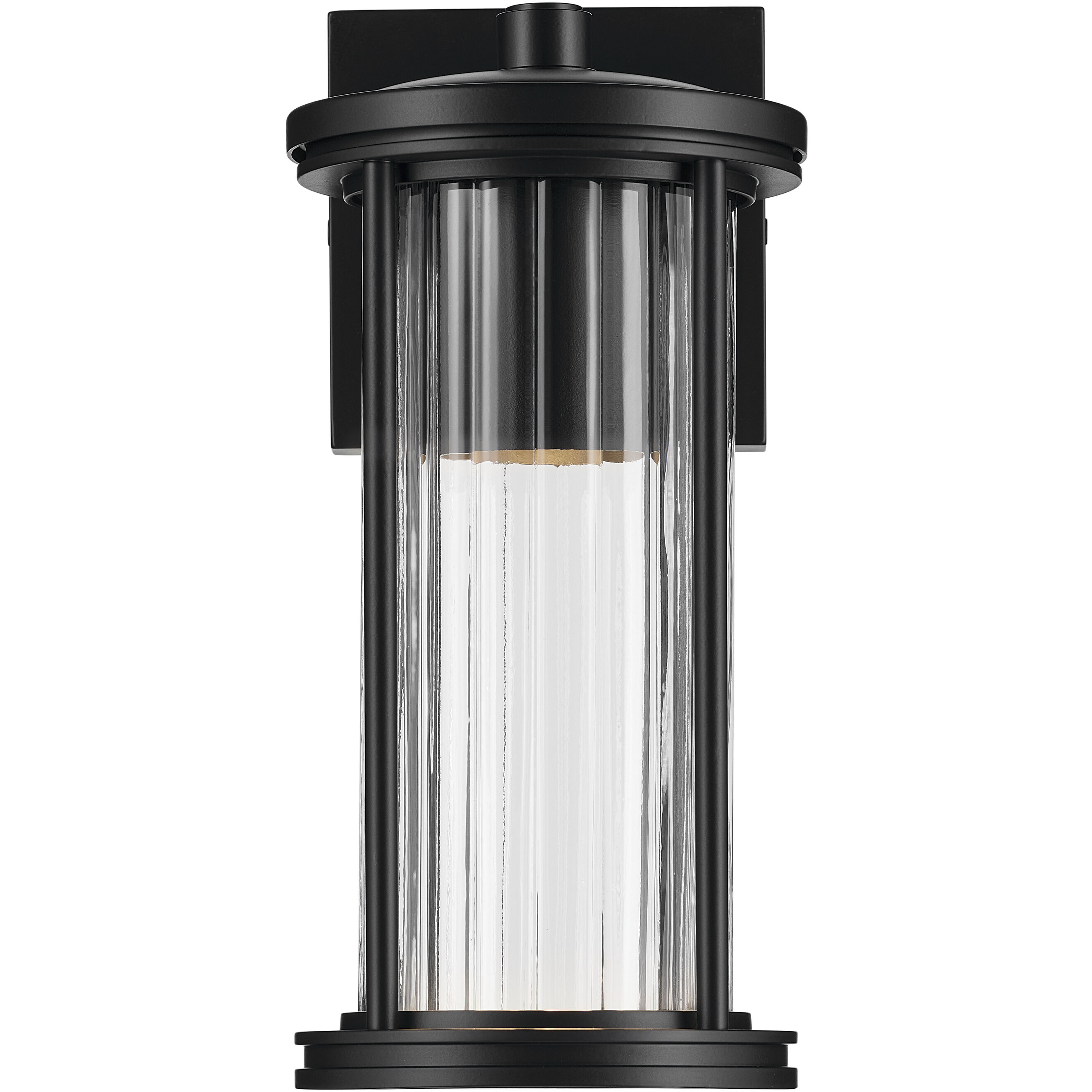 Barras 1 Light 11.5 inch Black Outdoor Wall Sconce