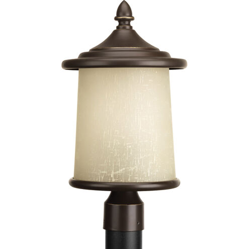 Essential 3 Light 18 inch Antique Bronze Post Lantern