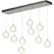 Fritz 10 Light 9.4 inch Sterling Pendant Ceiling Light