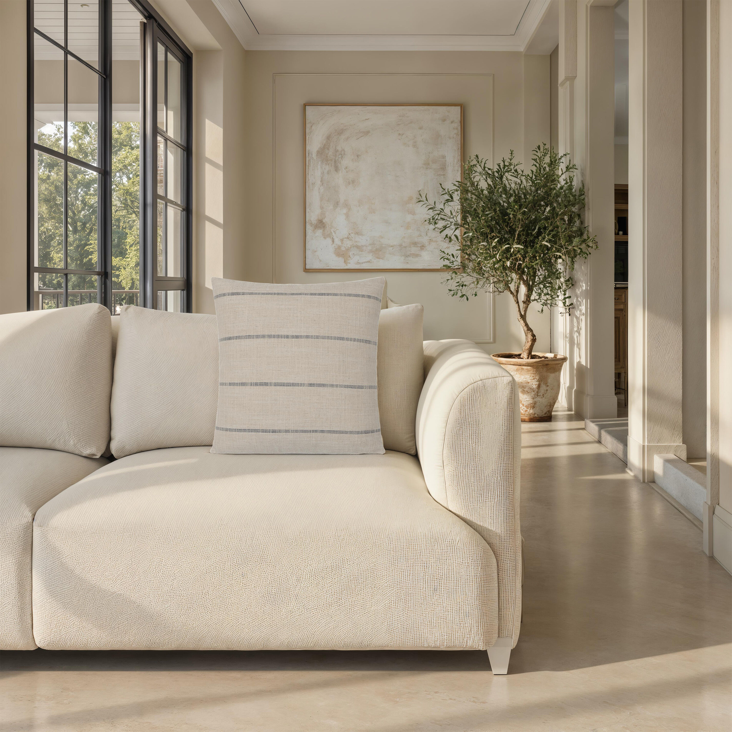 Montana 20 inch Grey Decorative Pillow