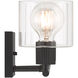 Vibrato 3 Light 24 inch Matte Black Vanity Light Wall Light