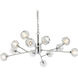 Graham 12 Light 35 inch Chrome Pendant Ceiling Light
