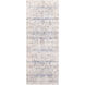 Eartha 96 X 39 inch Navy Rug, Runner