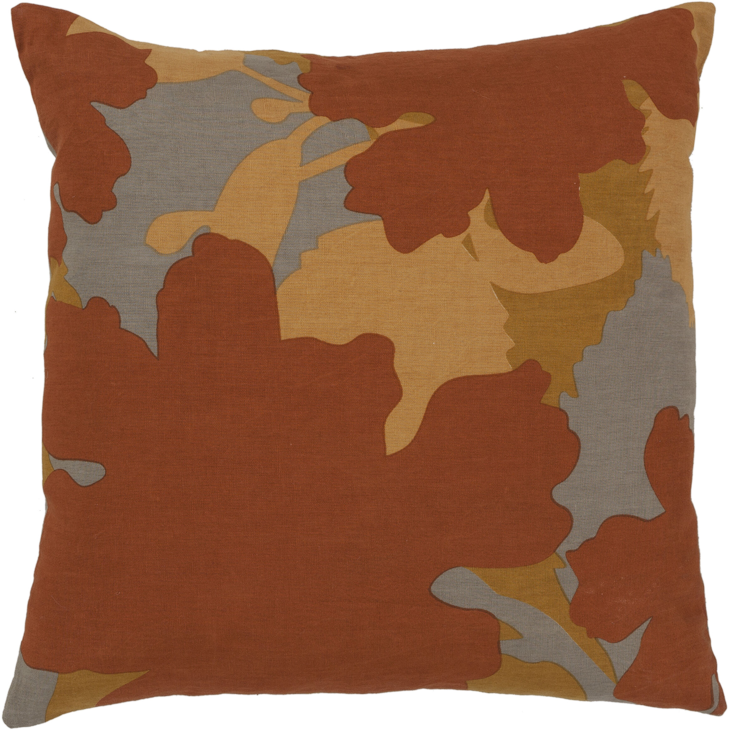 Organic Modern 18 X 18 inch Beige/Brown/Taupe Accent Pillow