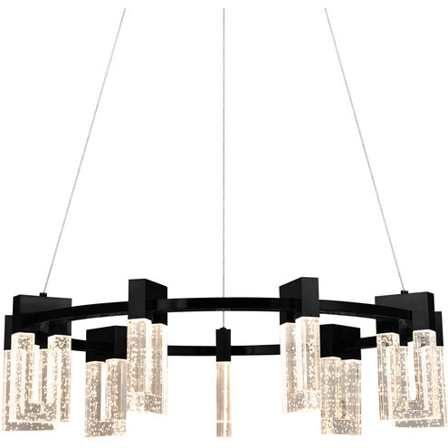 Artisan Collection/SORRENTO Series 27 inch Black Chandelier Ceiling Light