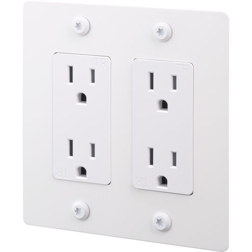 2G Duplex 125 White Outlet