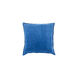 Cotton Velvet 22 X 22 inch Dark Blue Pillow Kit, Square