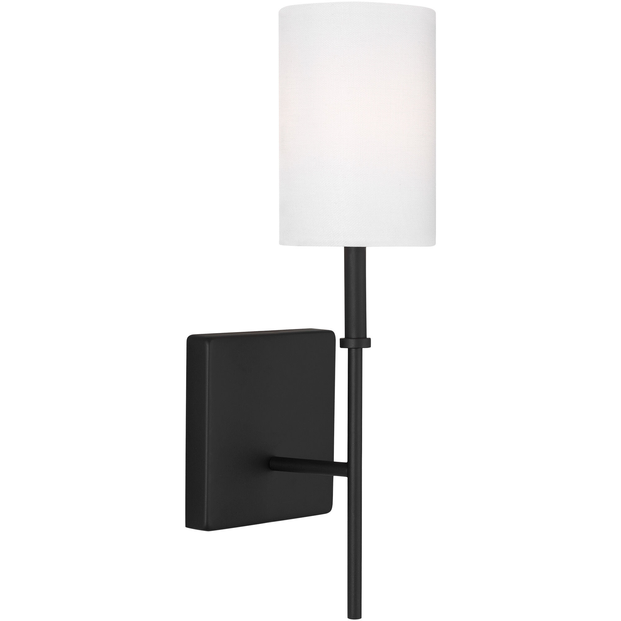 Foxdale Bath Vanity Wall Light in Midnight Black