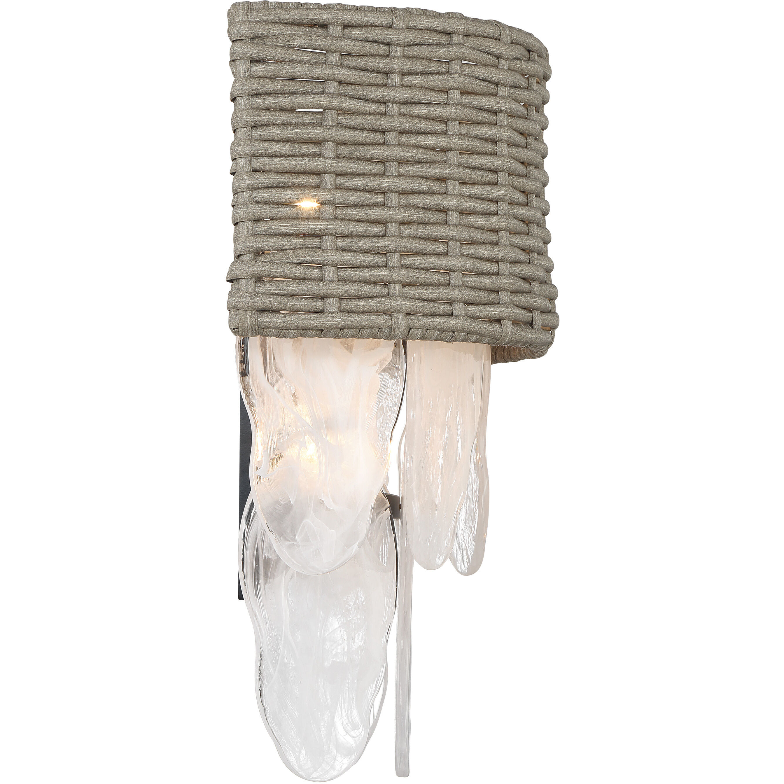 Breakers Isle 4 Light 16.38 inch Coal Wall Sconce Wall Light