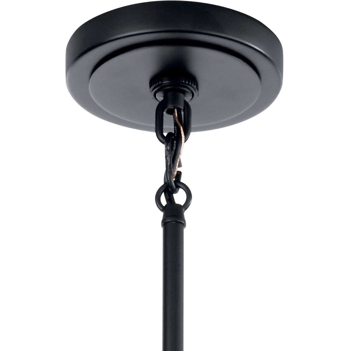 Eastmont 1 Light 8 inch Black Mini Pendant Ceiling Light