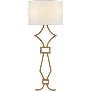 Harlech 2 Light 10 inch Painted Aged Brass Sconce Wall Light